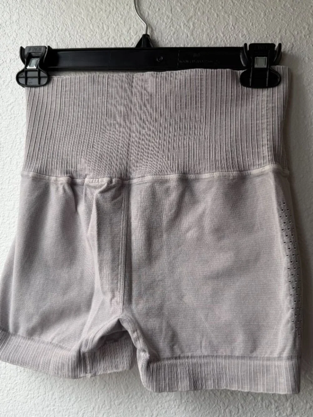 Free People Movement Good Karma Running Shorts in Gray, Size Small - Picture 3 of 4